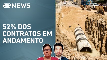 TCU identifica 11,9 mil obras públicas paralisadas no Brasil; Kobayashi e Dora Kramer analisam
