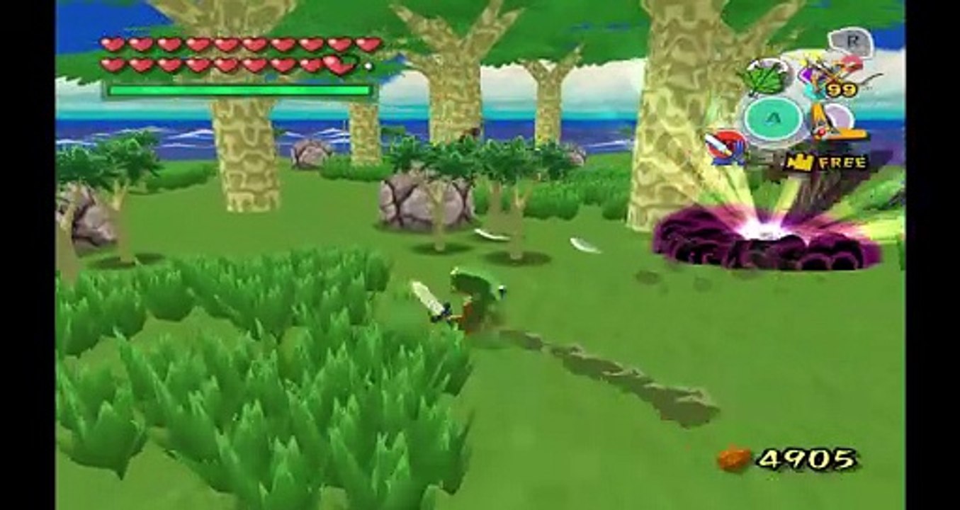 Wind Waker A_nami unused area. Adding regular small rocks on the Krock coords