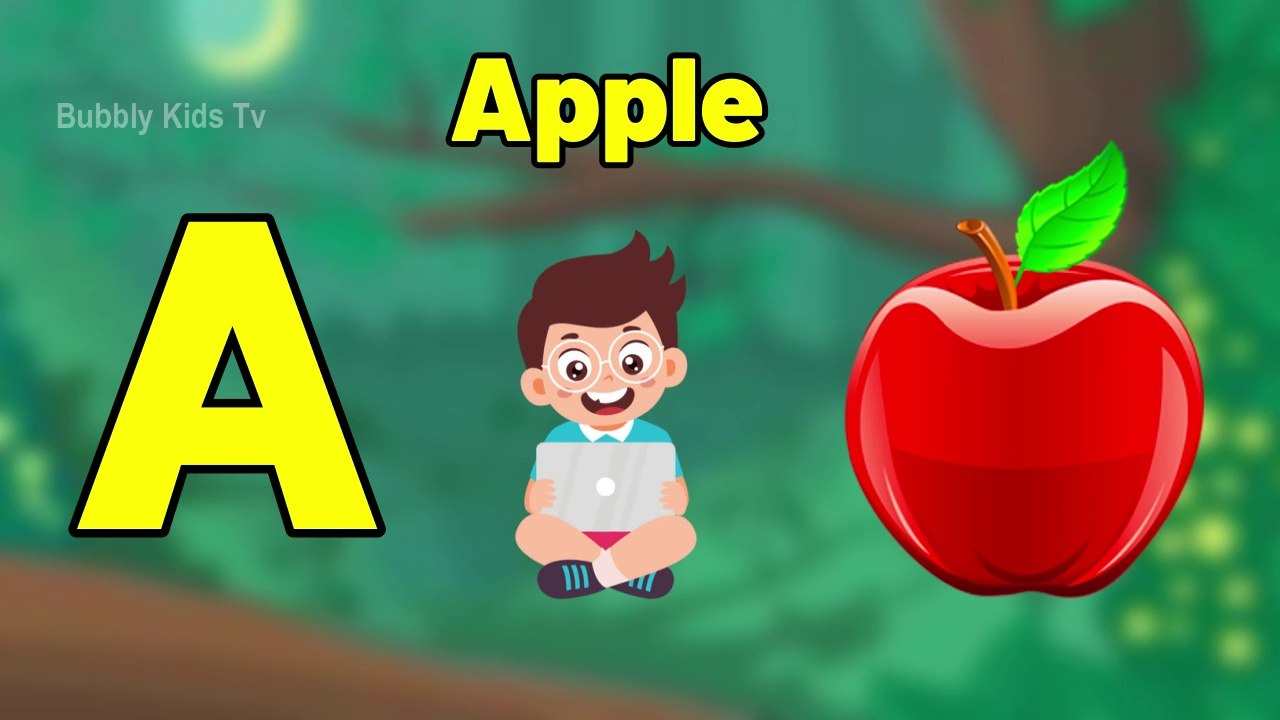 A for Apple to Z for Zebra | ABCD rhymes | phonics song | kids learning ...
