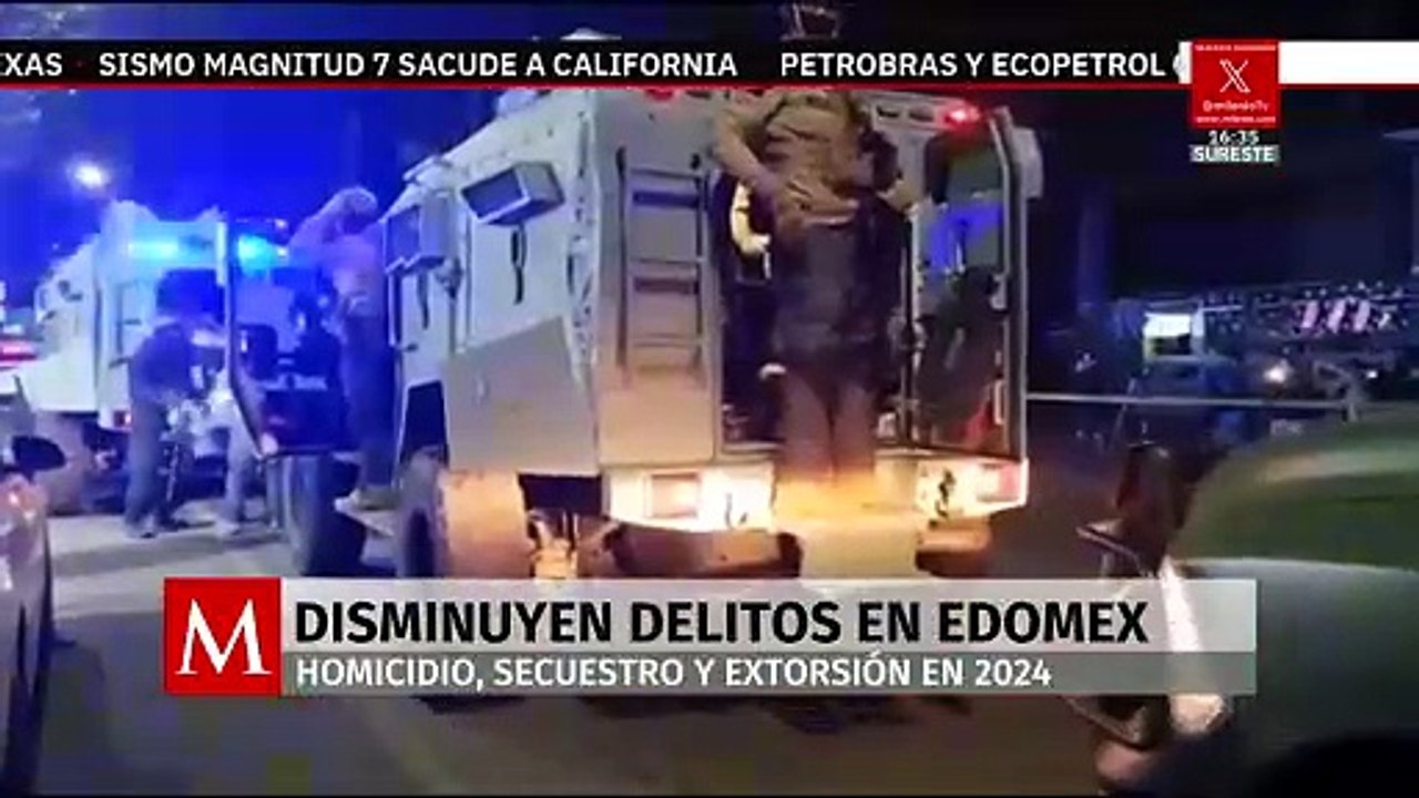 A la baja los delitos de alto impacto en el Estado de México durante ...