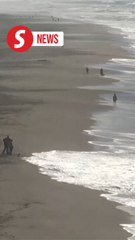 California coast calm after quake tsunami warning canceled