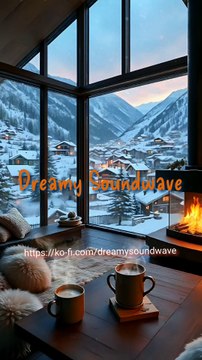 Cozy Winter Vibes: Lofi Chill Beats with a Scenic View