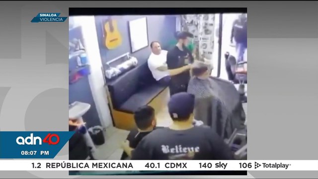 Así fue el ataque en barbería de Los Mochis, Sinaloa, que dejó un muerto