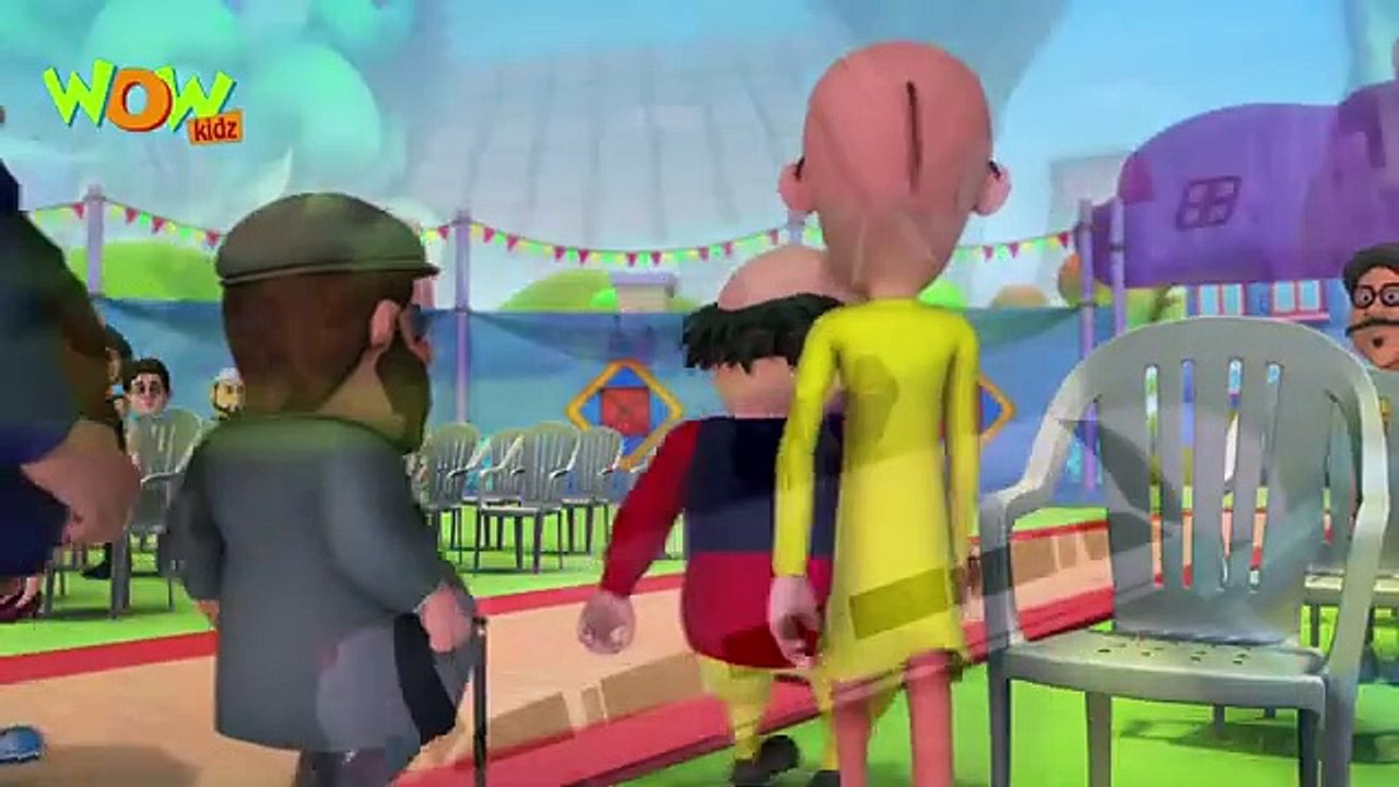 Motu Patlu Cartoons In Hindi _ Animated cartoon _ Motu Patlu ki deewar_ Wow Kidz