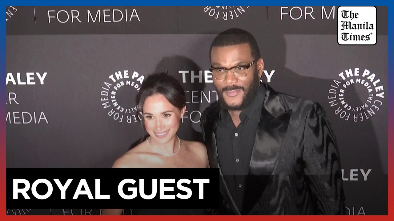 Meghan Markle walks red carpet with Tyler Perry in Beverly Hills