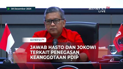 Jawab Sekjen Hasto dan Jokowi Terkait Penegasan Keanggotaan di PDIP