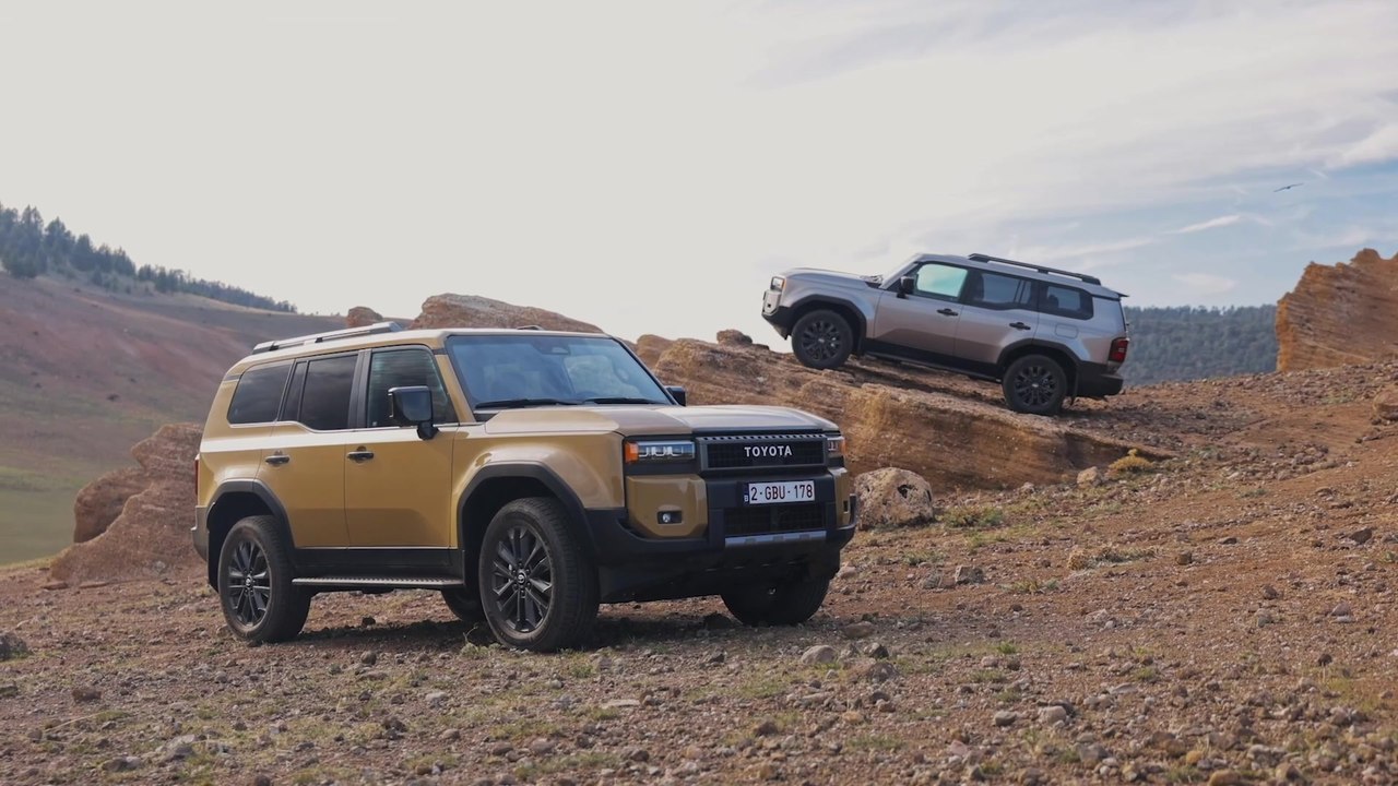 Der neue Toyota Land Cruiser - Stabilität auf und abseits befestigter Straßen