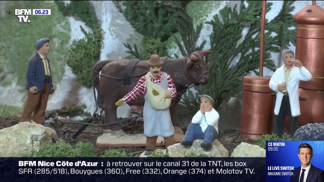 Il faut absolument qu'on arrive à se protéger : les 22 santonniers présents à la Foire aux santons de Marseille se battent pour obtenir un label afin de préserver leur savoir-faire