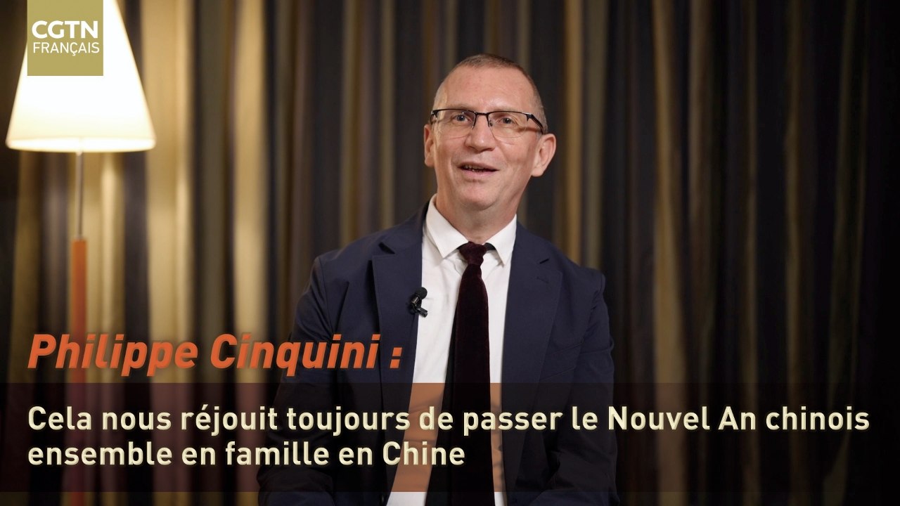 Philippe Cinquini : Cela nous réjouit toujours de passer le Nouvel An chinois ensemble en famille en Chine