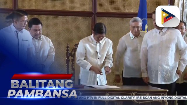 PBBM, nilagdaan ang dalawang panukalang batas na layong tumulong sa mga Pilipino at mga mag-aaral tuwing may kalamidad