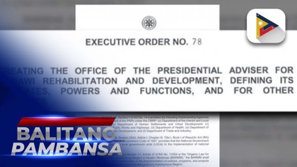 Liderato ng kamara, pinuri ang mga inisyatibo ni PBBM para sa pagbangon ng Marawi