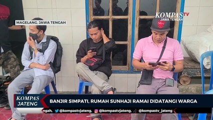 Banjir Simpati, Rumah Sunhaji Ramai Didatangi Warga