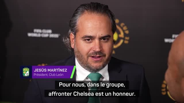 Club León - Martínez : Pour nous, affronter Chelsea est un honneur