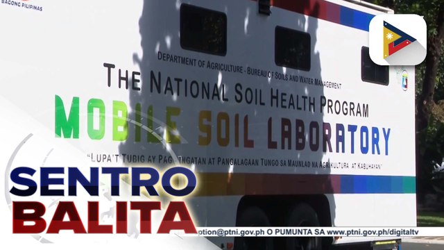Kauna-unahang Mobile Soil Laboratory ng bansa, pinasinayaan ni PBBM