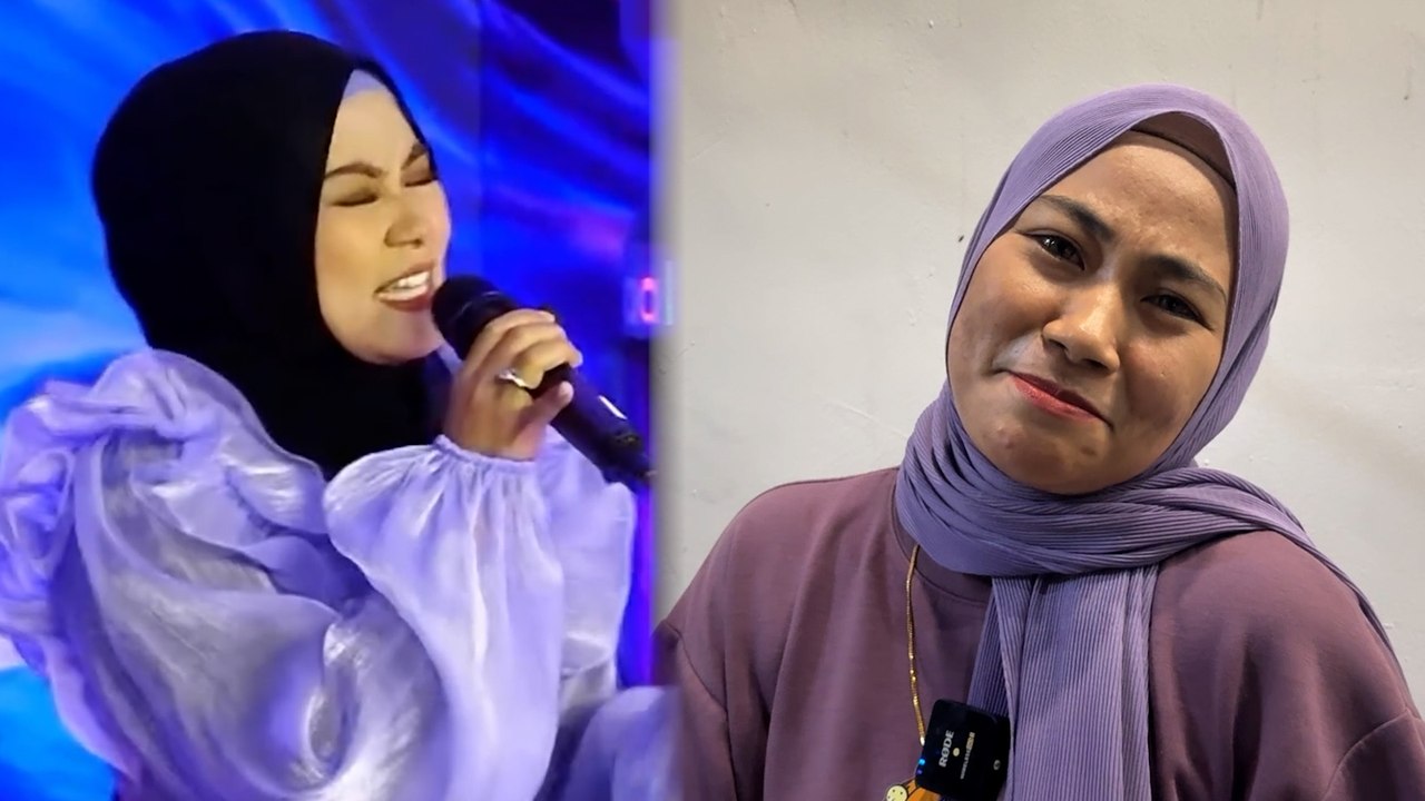 Suara sedap tapi sayang tak lepas OIAM... Salma kata mungkin juri tak suka!
