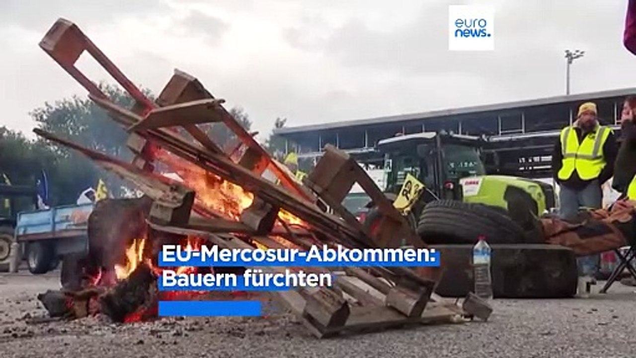 Bauernproteste in Frankreich den dritten Tag in Folge