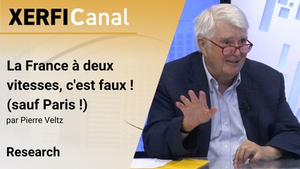 La France à deux vitesses, c'est faux ! (sauf Paris !) [Pierre Veltz]