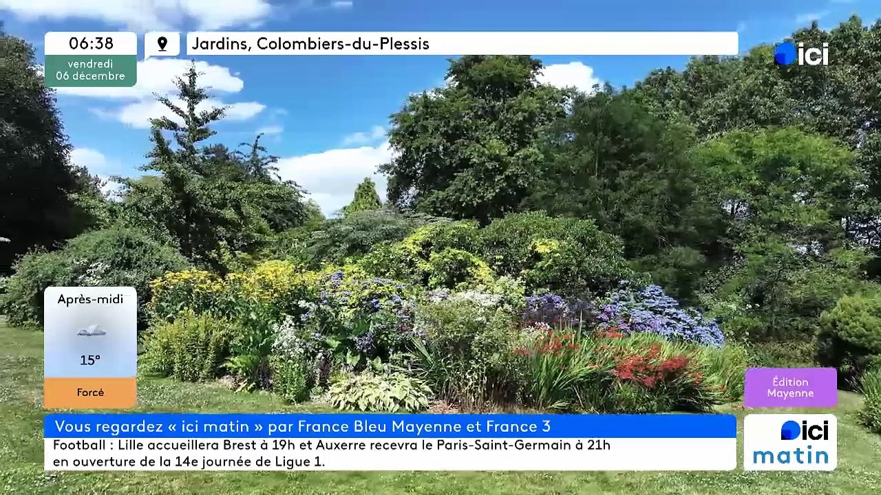 06/12/2024 - ICI Matin France Bleu Mayenne en vidéo