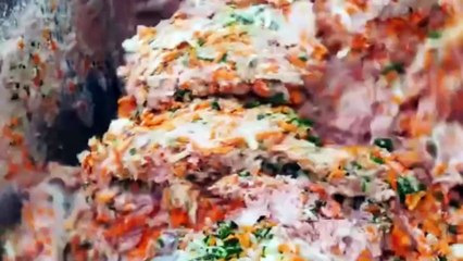 Amazing Korean Sausage! Take a Look at the Making Process!