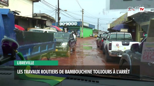 [#Reportage] Libreville : les travaux routiers de Bambouchine toujours à l’arrêt