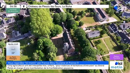 06/12/2024 - ICI Matin France Bleu Touraine