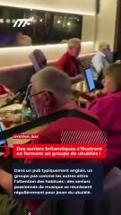 Des seniors britanniques s’illustrent en formant un groupe de ukulélés !