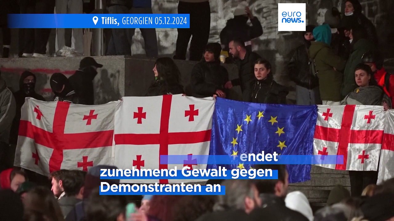 Georgien: Polizeigewalt gegen Demonstranten nimmt zu