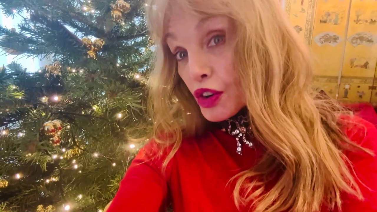 Arielle Dombasle - Wonderful Christmas time!