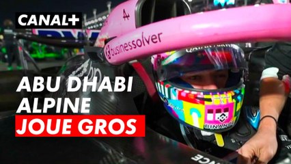 Alpine joue gros à Abu Dhabi