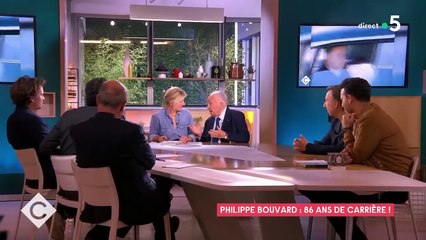 Philippe Bouvard évoque sa longue carrière et ses soucis de santé dans "C à vous" en 2022