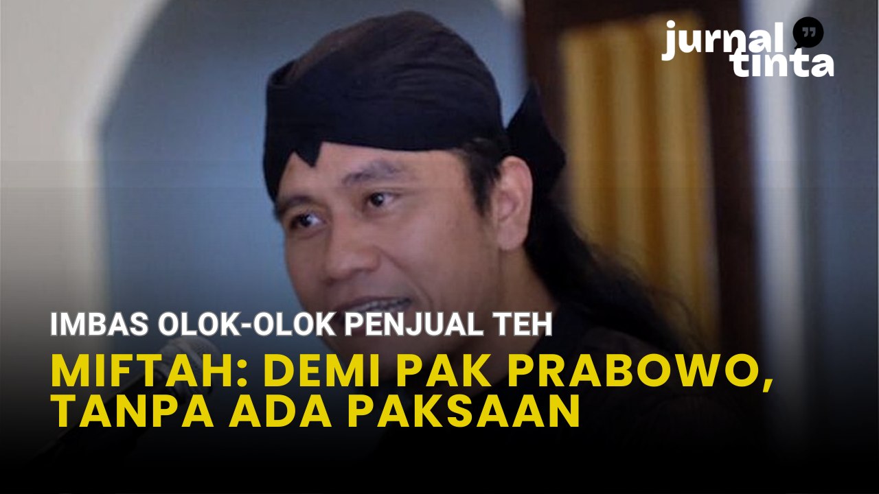 Sambil Tak Kuasa Tahan Tangis, Miftah Maulana Mengundurkan Diri dari Utusan Presiden