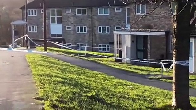 Video from a large police cordon on Blackstock Road in Sheffield shows severe damage to home