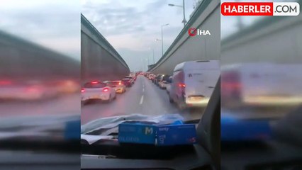 Bursa'da Sürücülerden Duyarlı Davranış: Fermuar Sistemi Uygulandı