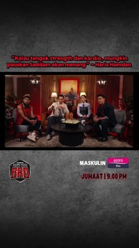 Kalau tengok strength dan kardio, pasukan Saddam akan menang. - Hariz Hamdan