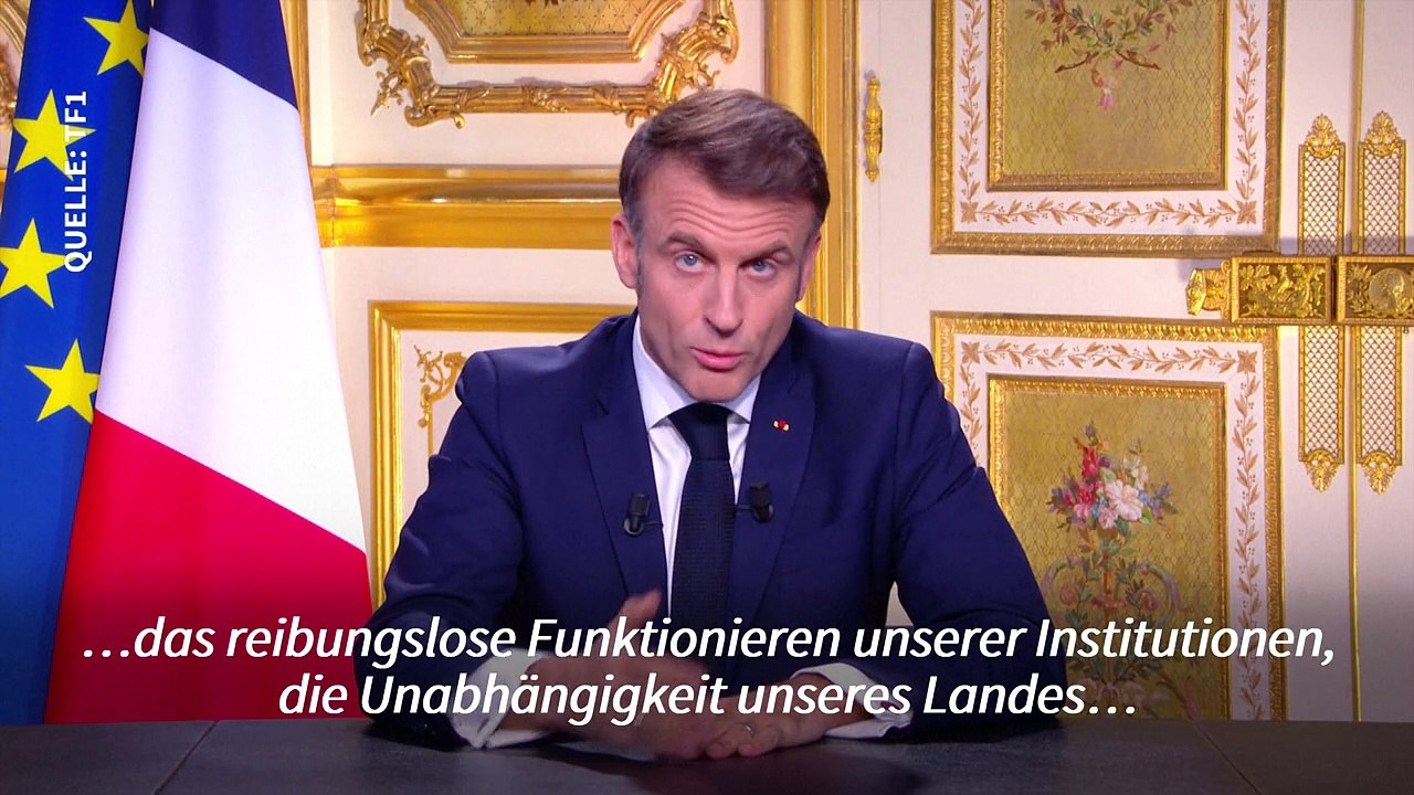 Macron will in Kürze einen neuen Premierminister ernennen