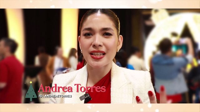 'Ganito ang Paskong Pinoy: Puno ng Pasasalamat' 2024: Andrea Torres