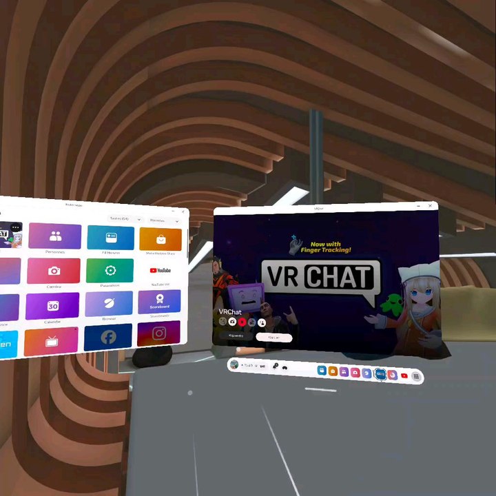 une chambre VR chat