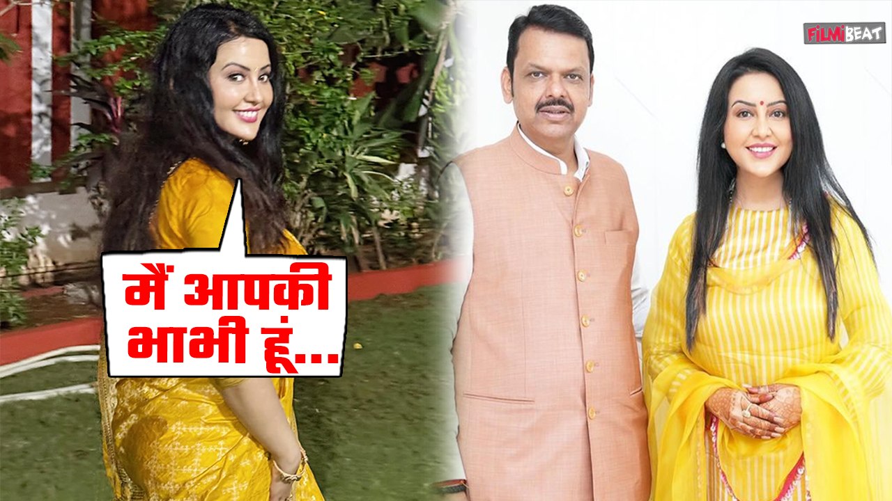 Devendra Fadnavis के CM पद की शपथ लेते ही Viral होने लगा पत्नी Amruta Fadnavis का Post !