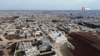 Suriye'de teröristlerden temizlenen Tel Rıfat'ın son hali