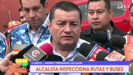 SCZ ALCALDE DA INFORME SOBRE INSPECCIONES A MICROS