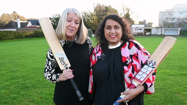 President of historic Walsall Cricket Club Jane Moore and Savina Badhan are pitching for more donations to carry out major improvements to the ground.
