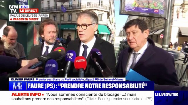 Olivier Faure s'étonne qu'Emmanuel Macron n'ait pas encore appelé ni les communistes, ni les écologistes