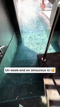 Un petit week-end en amoureux dans les thermes de Chamonix 🎁 Tous nos bons plans à retrouver en bio ! ❤️‍🔥 👉🏻 Abonne-toi au Petit Mauda pour plus d'inspiration ! 🌳 ©️ Crédits : @_Camillemnr #petitmauda #guide #pepite #anepasmanquer #chamonix #am