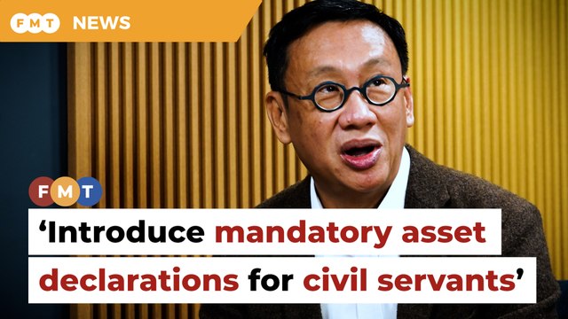 Introduce mandatory asset declarations for civil servants as a first step, says MP