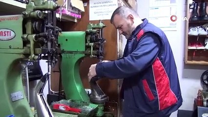 Ayakkabı tamirine ilgi çok, çırak yok