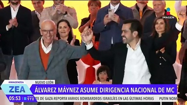 Jorge Álvarez Máynez asume la dirigencia nacional de Movimiento Ciudadano