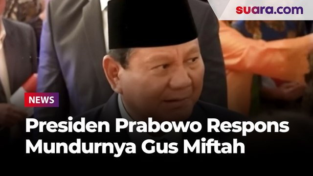 Respons Presiden Prabowo soal Gus Miftah Mundur Pasca Viral