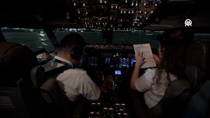 Bir Boeing'in kokpitinden bir uçuşun zorlu süreci