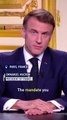 Macron: I will stay until ‘the very end’