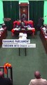 Bahamas Parliament thrown into chaos after MP hurls mace out window